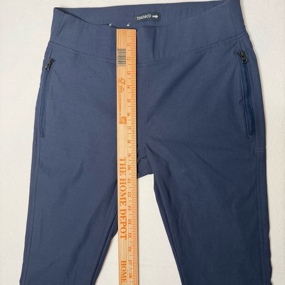 Toad&Co Women's Flextime Moto Crop Pant Size 4 - Picture 2 of 9